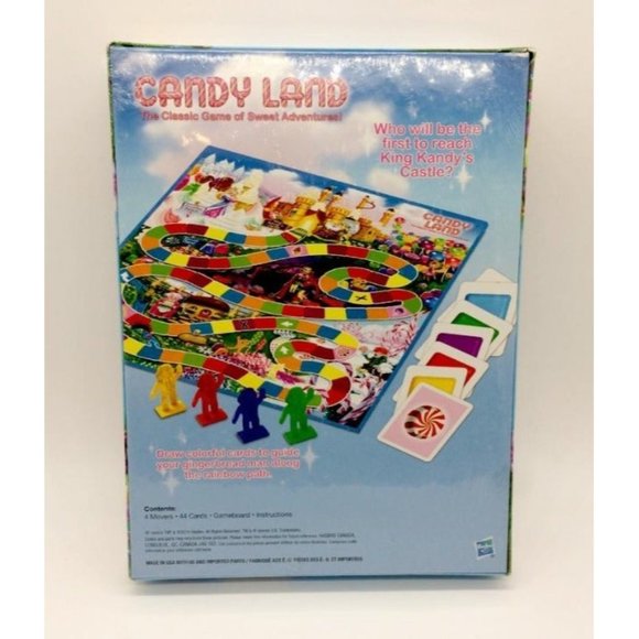 Candy Land Children Board Game Kids Traditional Indoor Toys and Hobbies Age 3+ - Picture 2 of 4
